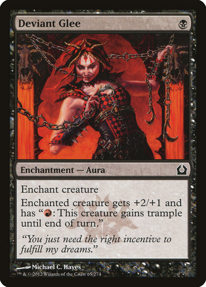 Deviant Glee [Return to Ravnica] Magic: The Gathering