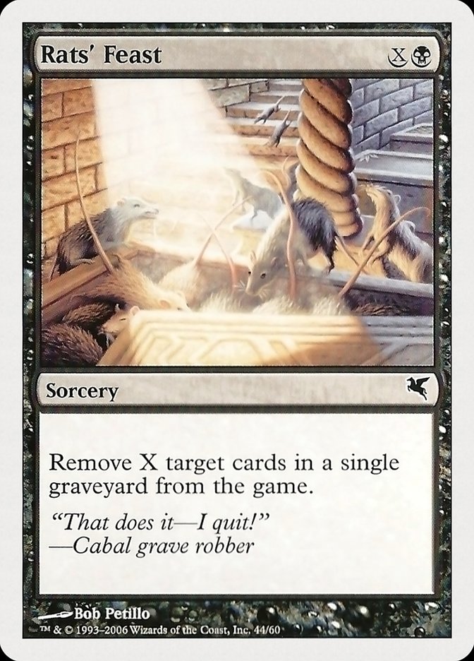 Rats' Feast (44) [Hachette UK] Magic: The Gathering