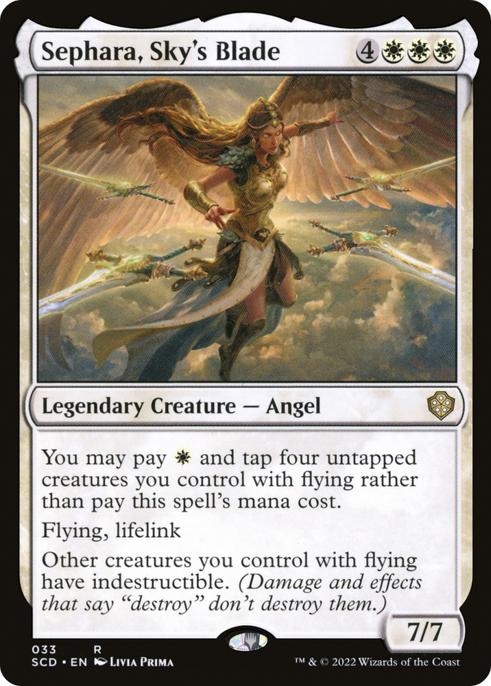 Sephara, Sky's Blade [Starter Commander Decks] Magic: The Gathering