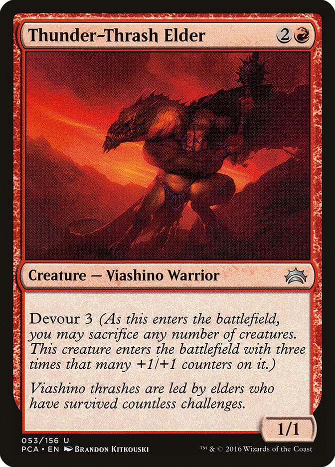Thunder-Thrash Elder [Planechase Anthology] Magic: The Gathering