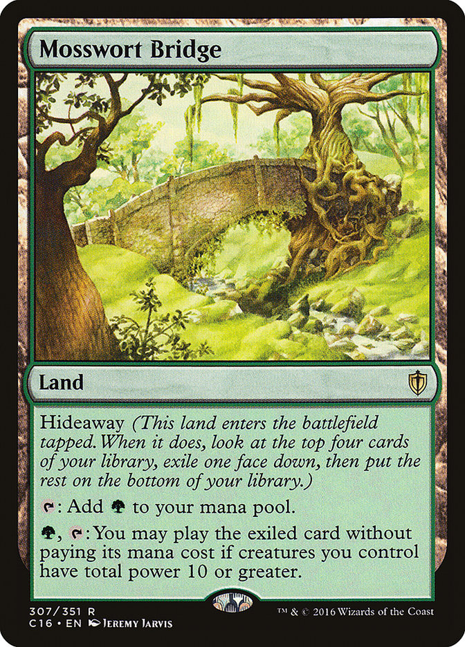 Mosswort Bridge [Commander 2016] Magic: The Gathering