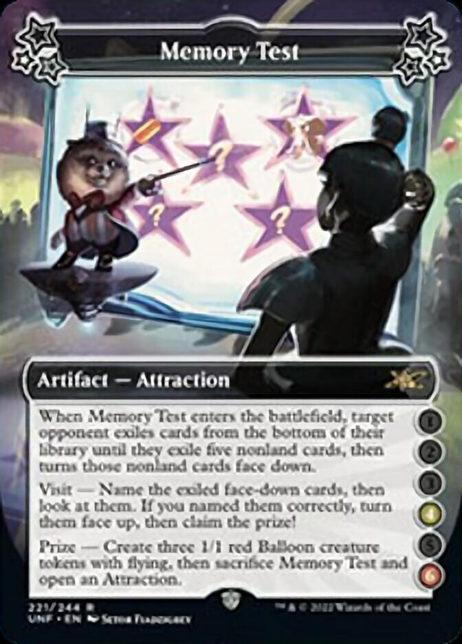 Memory Test (4-6) [Unfinity] Magic: The Gathering