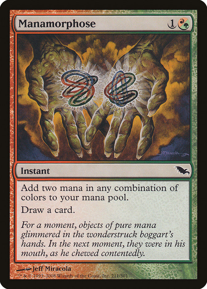 Manamorphose [Shadowmoor] Magic: The Gathering