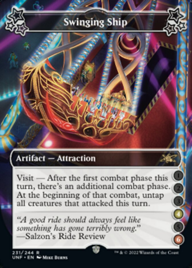 Swinging Ship (4-6) [Unfinity] Magic: The Gathering