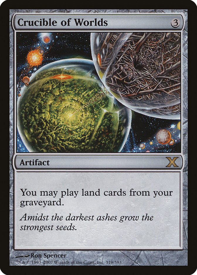 Crucible of Worlds [Tenth Edition] Magic: The Gathering