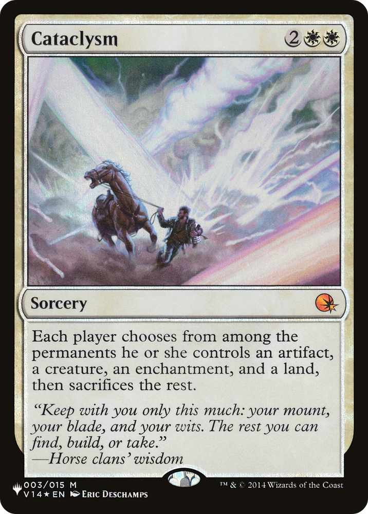 Cataclysm [The List] Magic: The Gathering