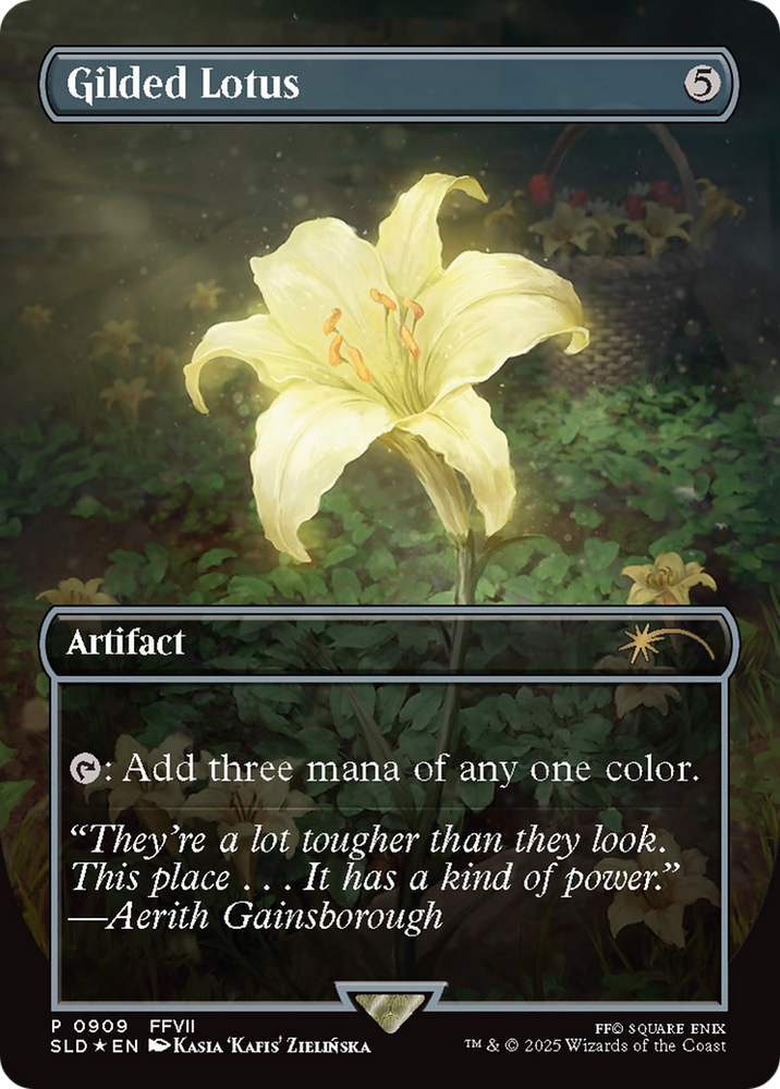 Gilded Lotus (Rainbow Foil) (909) [Secret Lair Drop Series] Magic: The Gathering