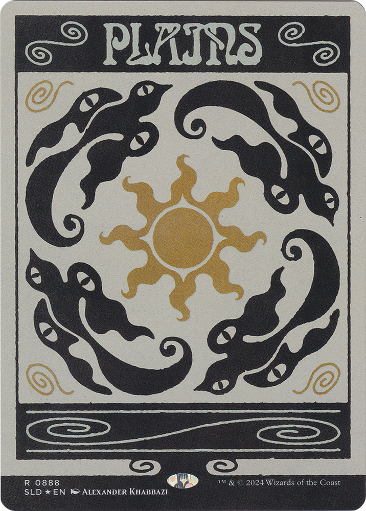 Plains (0888) (Rainbow Foil) [Secret Lair Drop Series] Magic: The Gathering