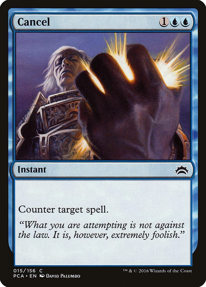 Cancel [Planechase Anthology] Magic: The Gathering