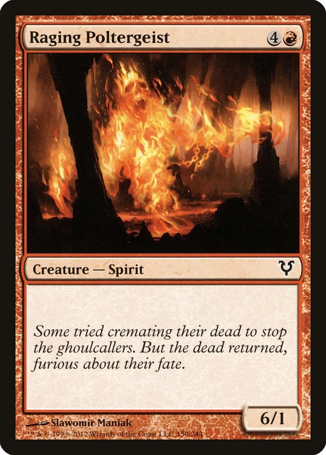 Raging Poltergeist [Avacyn Restored] Magic: The Gathering