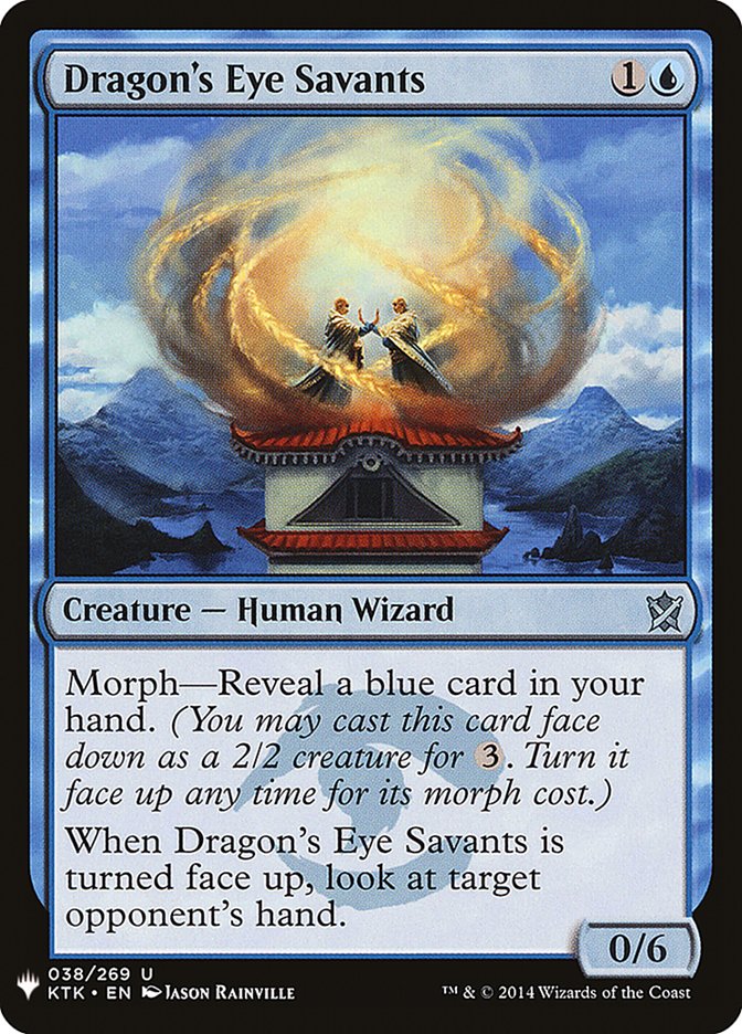 Dragon's Eye Savants [Mystery Booster] Magic: The Gathering