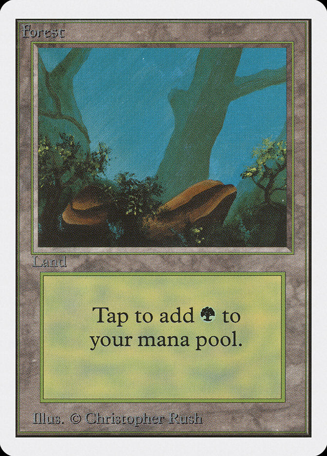 Forest (300) [Unlimited Edition] Magic: The Gathering