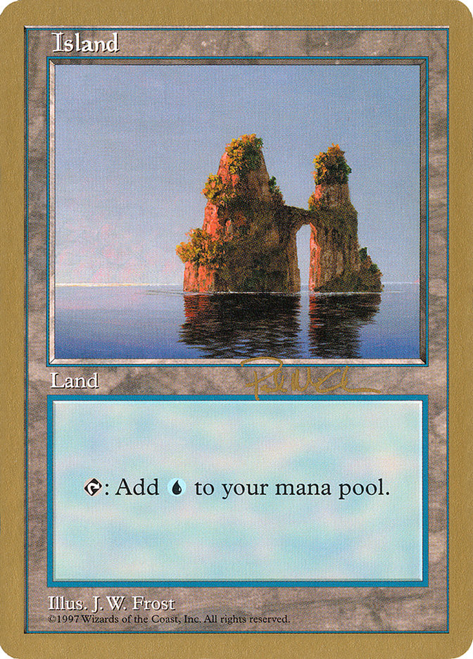 Island (pm436) (Paul McCabe) [World Championship Decks 1997] Magic: The Gathering