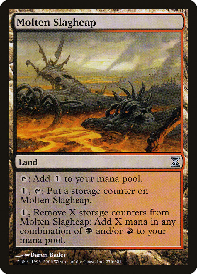 Molten Slagheap [Time Spiral] Magic: The Gathering
