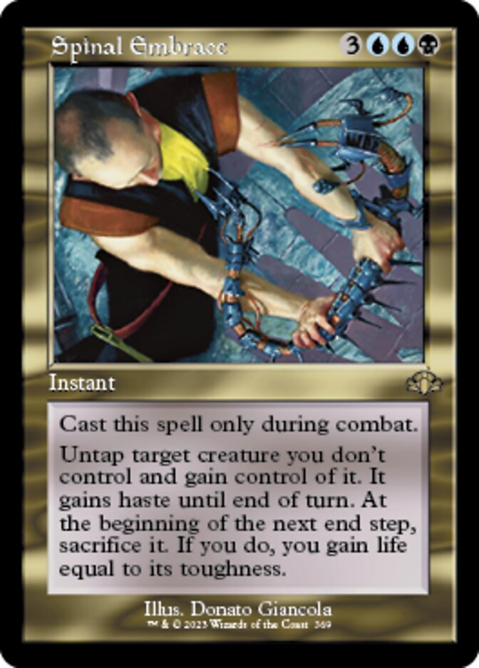 Spinal Embrace (Retro) [Dominaria Remastered] Magic: The Gathering