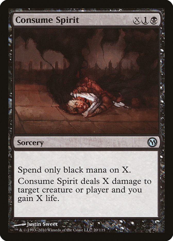 Consume Spirit [Duels of the Planeswalkers] Magic: The Gathering