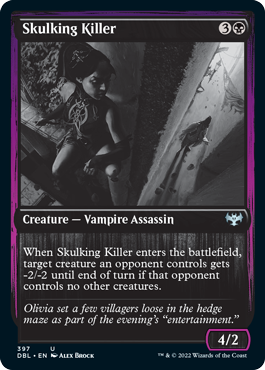 Skulking Killer [Innistrad: Double Feature] Magic: The Gathering