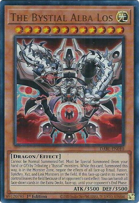 The Bystial Alba Los [DABL-EN010] Ultra Rare - Yugioh Cards For Your TCG Needs!