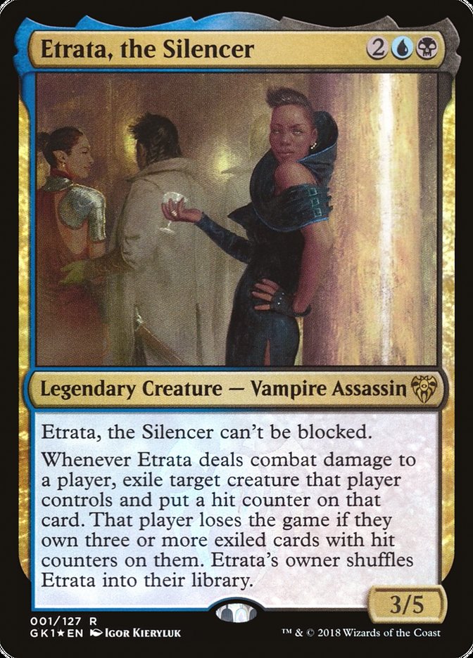 Etrata, the Silencer [Guilds of Ravnica Guild Kit] Magic: The Gathering