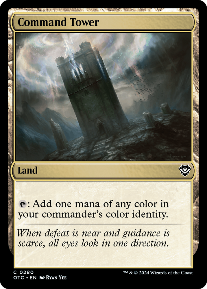 Command Tower [Outlaws of Thunder Junction Commander] Magic: The Gathering