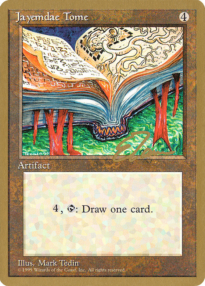 Jayemdae Tome (Eric Tam) [Pro Tour Collector Set] Magic: The Gathering