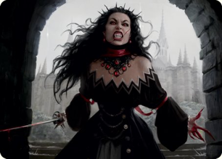 Voldaren Stinger Art Card [Innistrad: Midnight Hunt Art Series] Magic: The Gathering