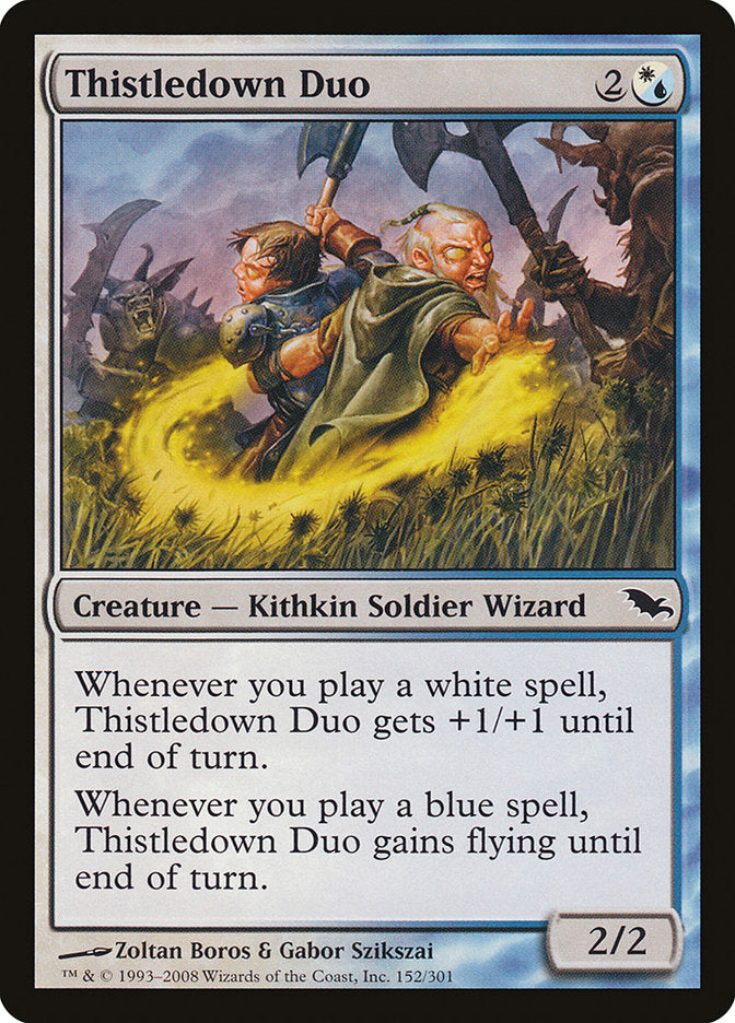 Thistledown Duo [Shadowmoor] Magic: The Gathering