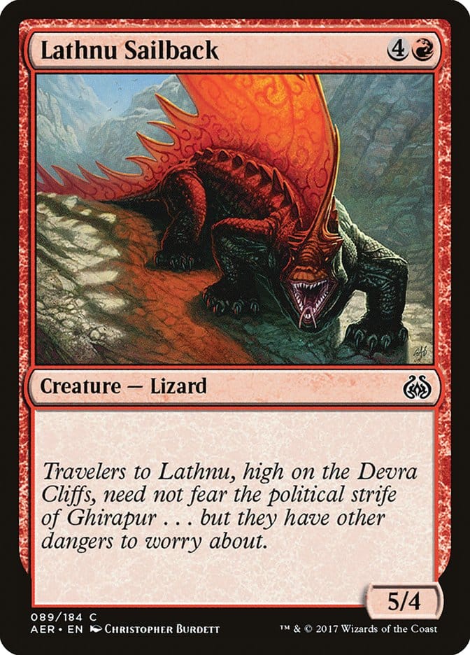 Lathnu Sailback [Aether Revolt] Magic: The Gathering