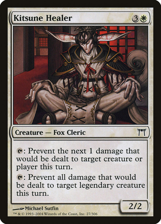 Kitsune Healer [Champions of Kamigawa] Magic: The Gathering