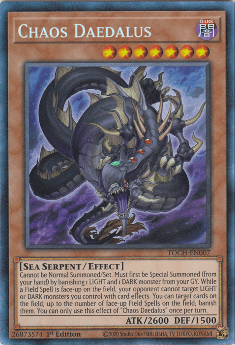 Chaos Daedalus [TOCH-EN007] Collector's Rare - Yugioh Cards For Your TCG Needs!