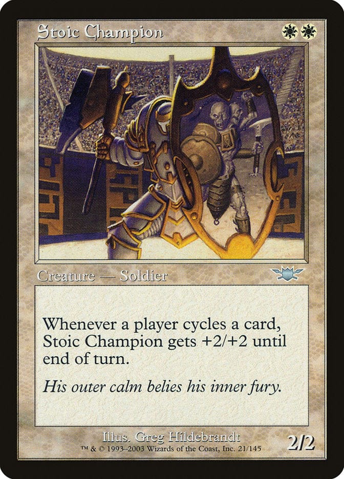 Stoic Champion [Legions] Magic: The Gathering