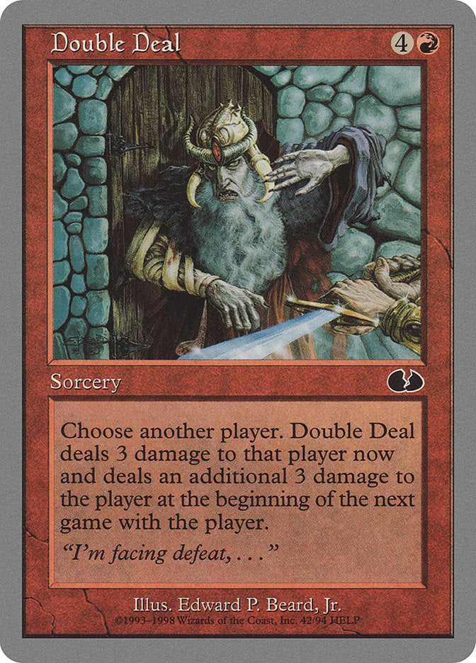 Double Deal [Unglued] Magic: The Gathering