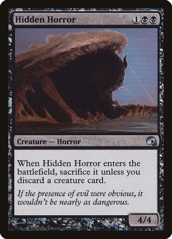 Hidden Horror [Premium Deck Series: Graveborn] Magic: The Gathering