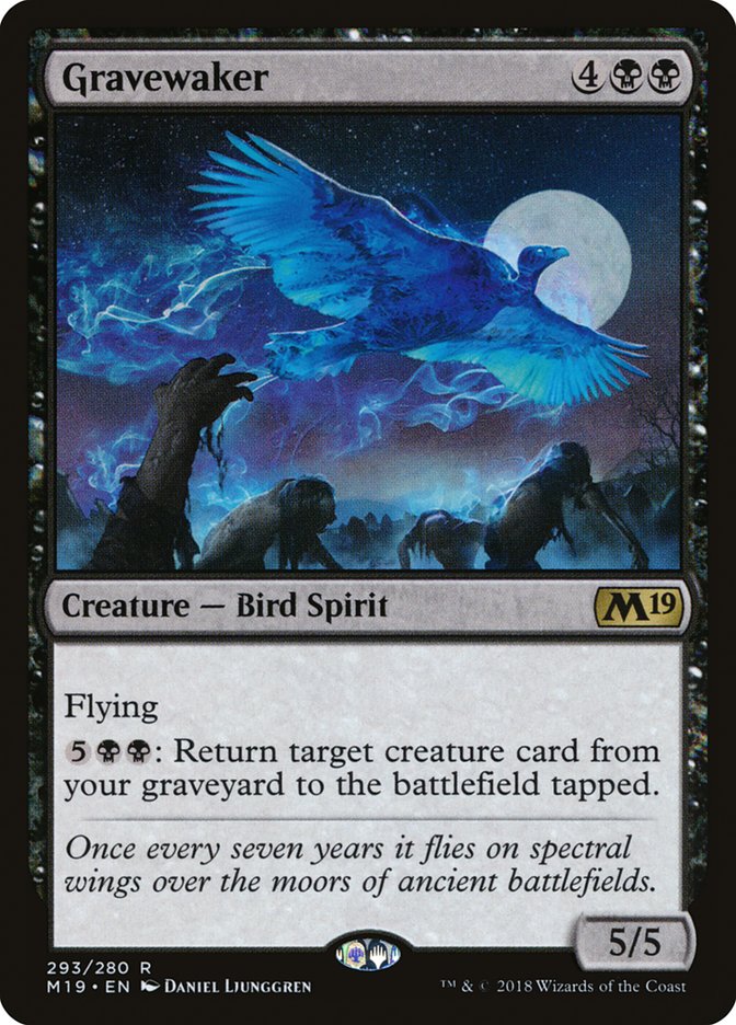 Gravewaker [Core Set 2019] Magic: The Gathering