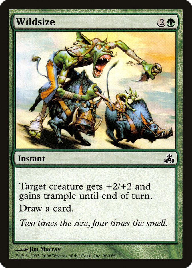 Wildsize [Guildpact] Magic: The Gathering