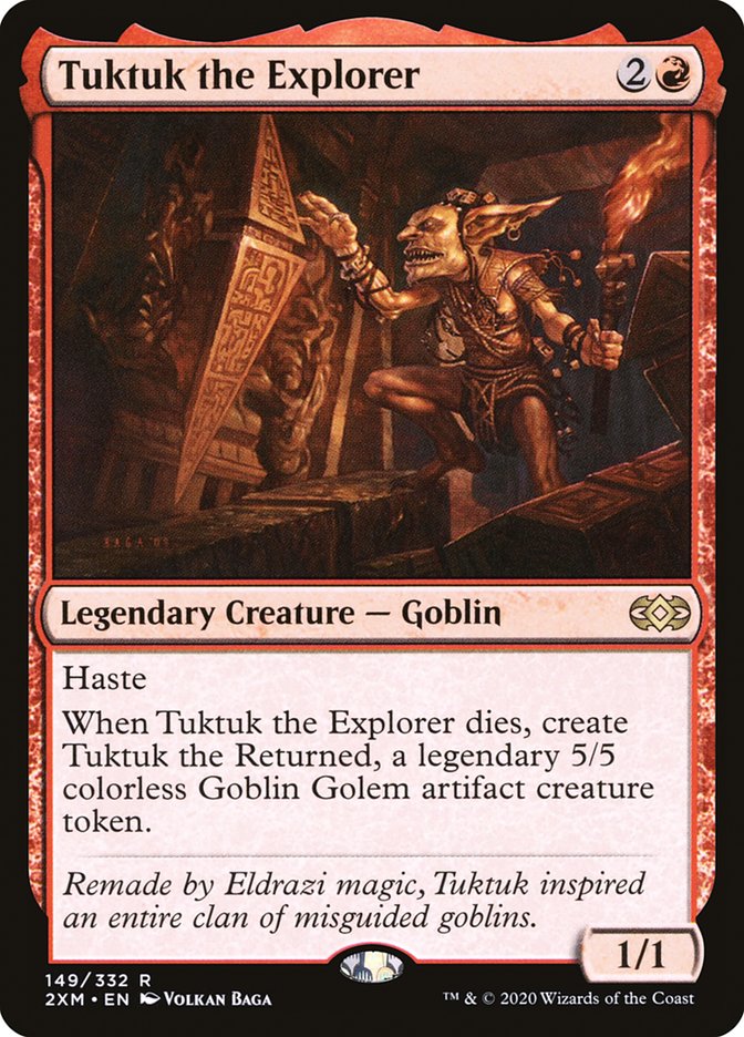 Tuktuk the Explorer [Double Masters] Magic: The Gathering