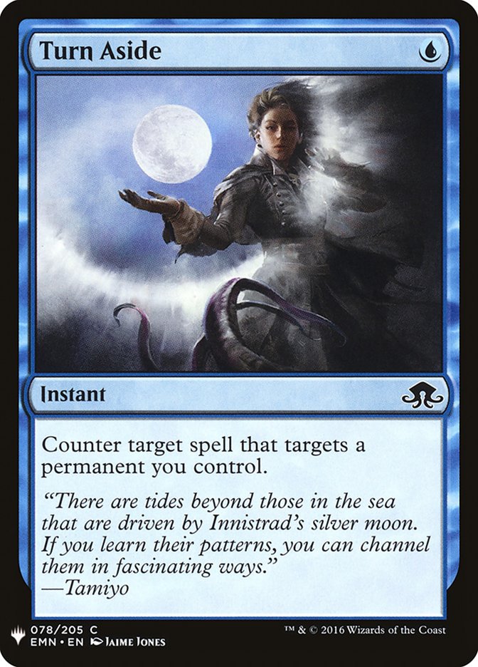 Turn Aside [Mystery Booster] Magic: The Gathering