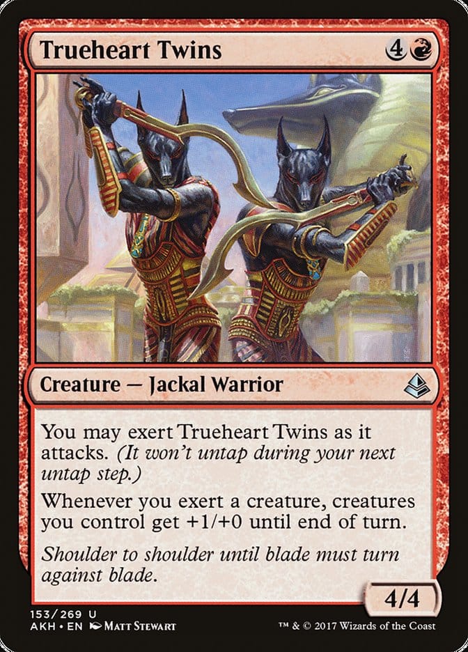 Trueheart Twins [Amonkhet] Magic: The Gathering