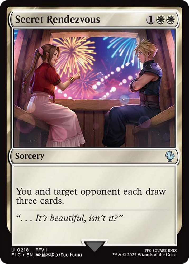 Secret Rendezvous (0218) [FINAL FANTASY Commander] Magic: The Gathering