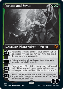 Wrenn and Seven [Innistrad: Double Feature] Magic: The Gathering