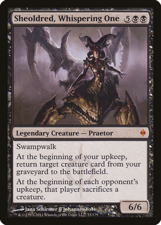Sheoldred, Whispering One [New Phyrexia] Magic: The Gathering