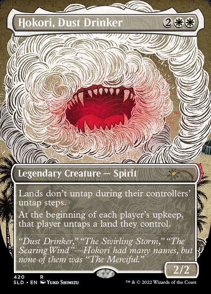 Hokori, Dust Drinker (Borderless) [Secret Lair Drop Series] Magic: The Gathering