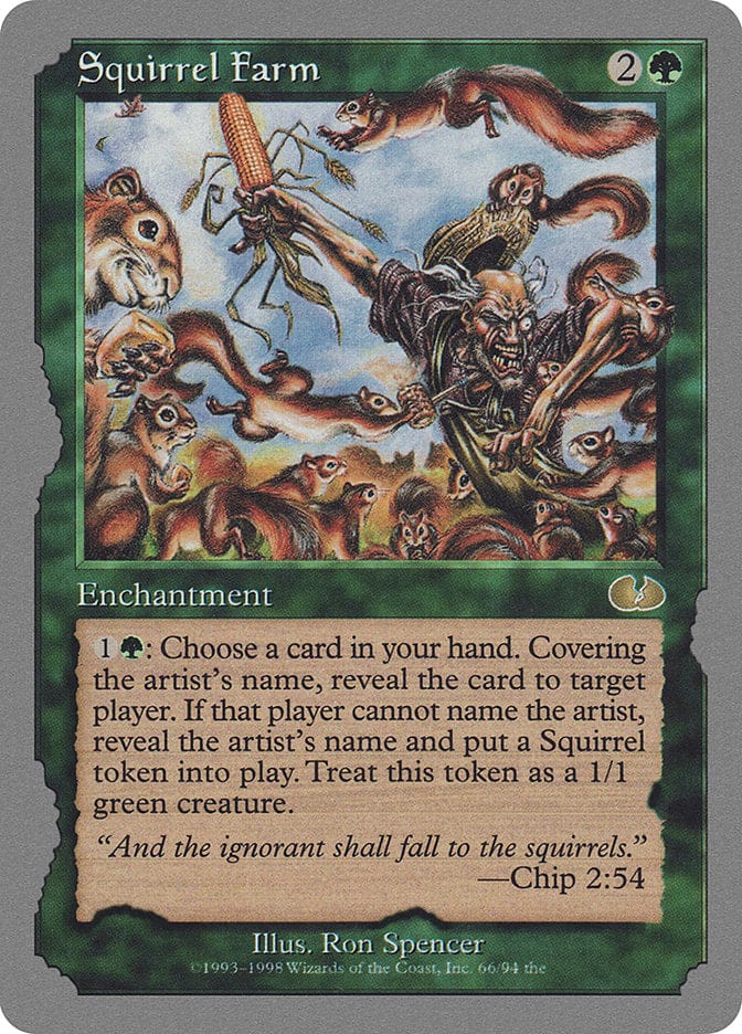 Squirrel Farm [Unglued] Magic: The Gathering