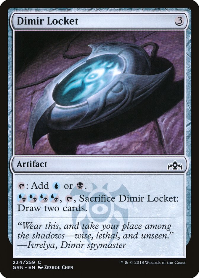 Dimir Locket [Guilds of Ravnica] Magic: The Gathering