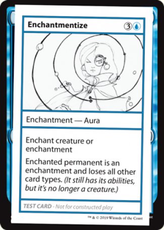 Enchantmentize (2021 Edition) [Mystery Booster Playtest Cards] Magic: The Gathering