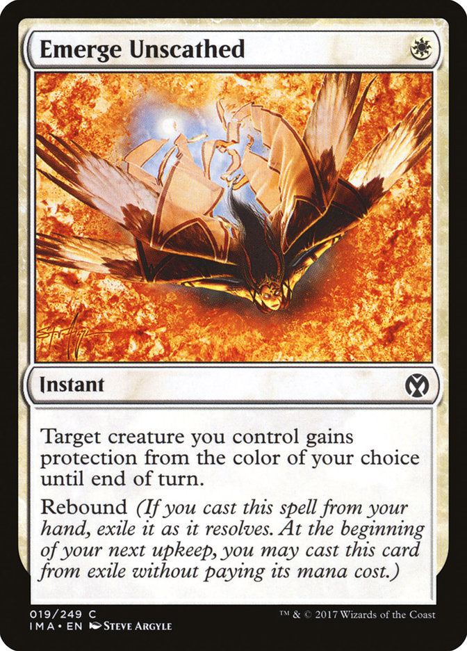 Emerge Unscathed [Iconic Masters] Magic: The Gathering