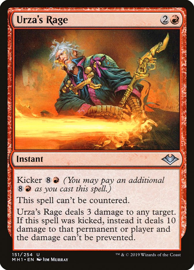 Urza's Rage [Modern Horizons] Magic: The Gathering