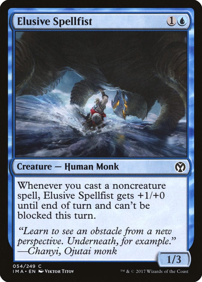 Elusive Spellfist [Iconic Masters] Magic: The Gathering