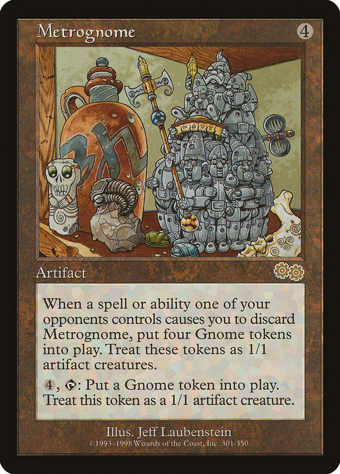 Metrognome [Urza's Saga] Magic: The Gathering