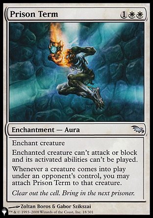 Prison Term [The List] Magic: The Gathering